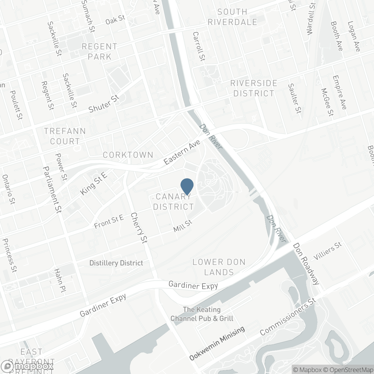 N122 - 120 BAYVIEW AVENUE, Toronto, Ontario M5A 0G4